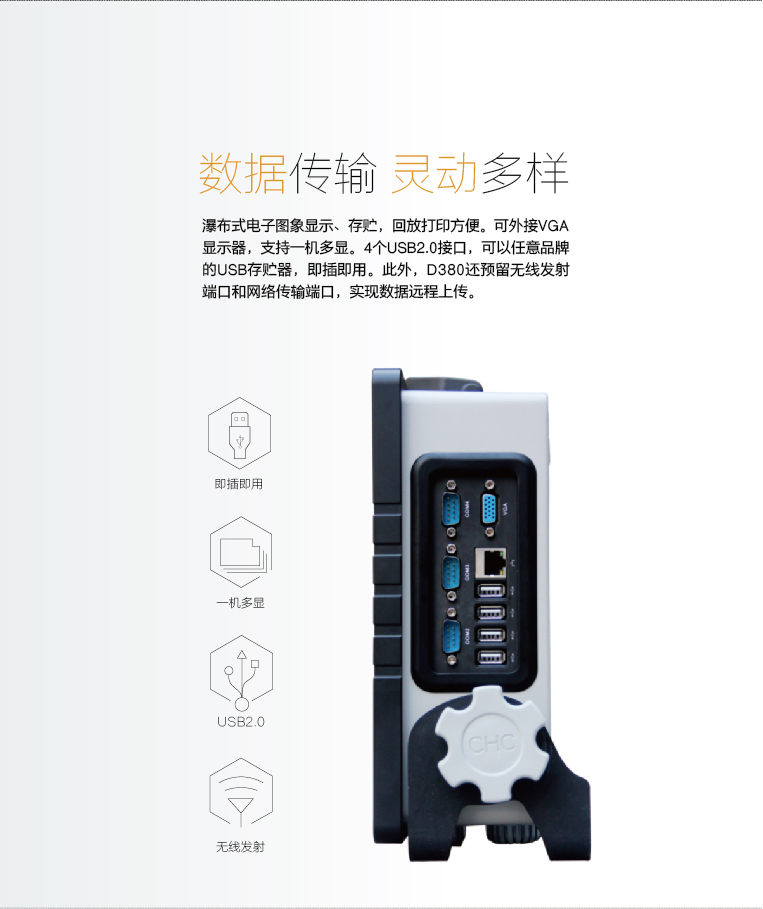 華測(cè)D380單波束變頻測(cè)深儀 華測(cè)D380單波束變頻測(cè)深儀